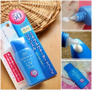 Shiseido Mineral Water Senka SPF 50+
