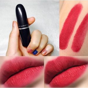 Son MAC Retro Matte Lipstick màu Relentlessly Red